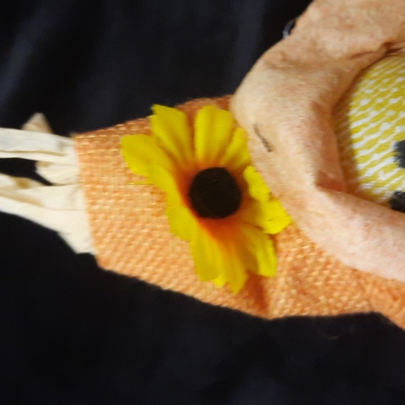 Autumn Fall Bean bottom cotton cloth harvest scare crows - Picture 4 of 6